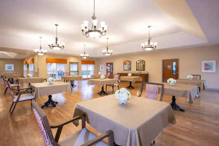 Therapist and resident working together during post stroke rehabilitation in Fayetteville, NC